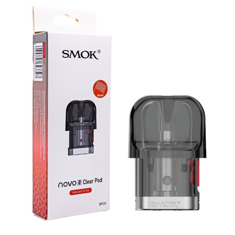 SMOK Novo 2 Clear Pod | Картридж × 3 шт