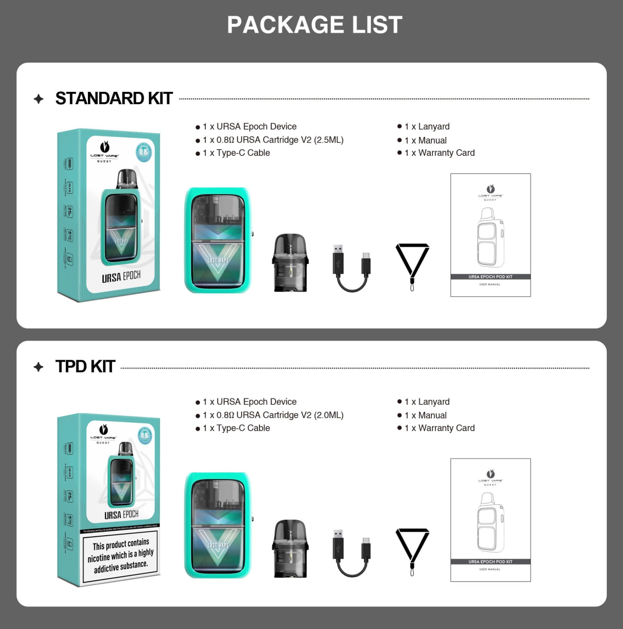 Lost Vape Ursa Epoch